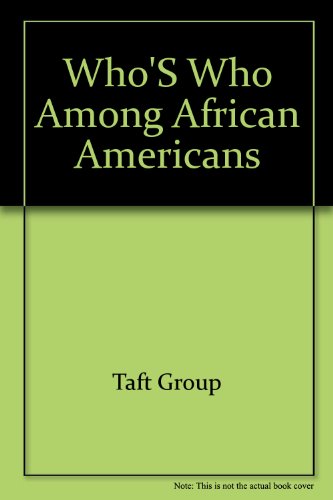 Stock image for Who's Who among African Americans for sale by Better World Books