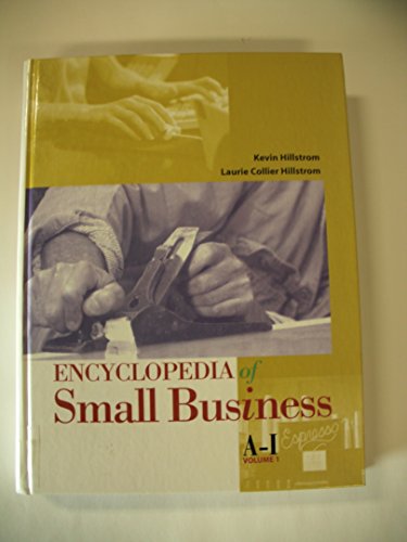 Stock image for Encyclopedia of Small Business - a -I for sale by Mispah books