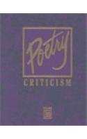 Stock image for Poetry Criticism for sale by POQUETTE'S BOOKS