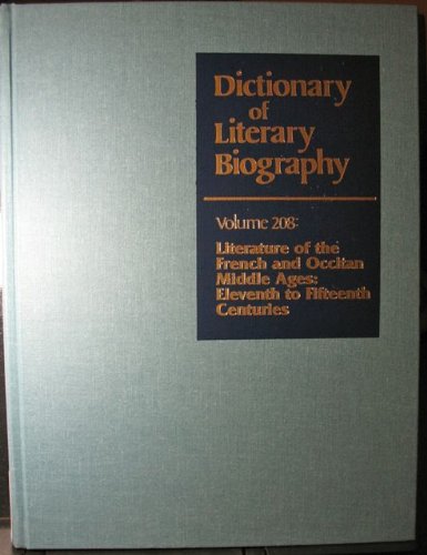 Beispielbild fr Literature of the French and Occitan Middle Ages : Eleventh to Fifteenth Centuries zum Verkauf von Better World Books