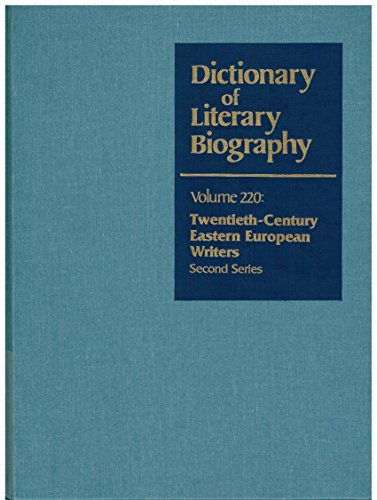 Beispielbild fr Twentieth-Century Eastern European Writers zum Verkauf von Better World Books