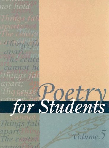 Beispielbild fr Poetry for Students zum Verkauf von BookHolders