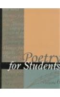 Imagen de archivo de Poetry for Students a la venta por Better World Books