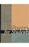 Stock image for Poetry for Students for sale by Better World Books