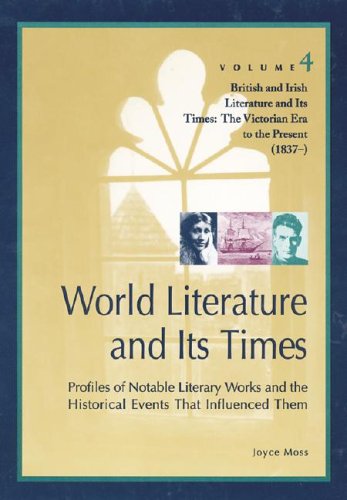 Beispielbild fr British and Irish Literature and Its Times : The Victorian Era to the Present (1837-) zum Verkauf von Better World Books: West