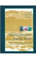 9780787637316: World Literature and Its Times: Middle Eastern Literatures and Their Times