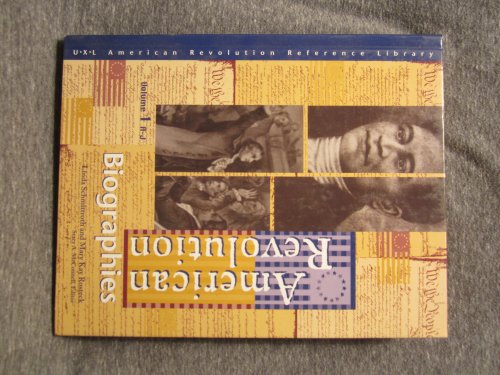 9780787637934: American Revolution: Biographies: 001