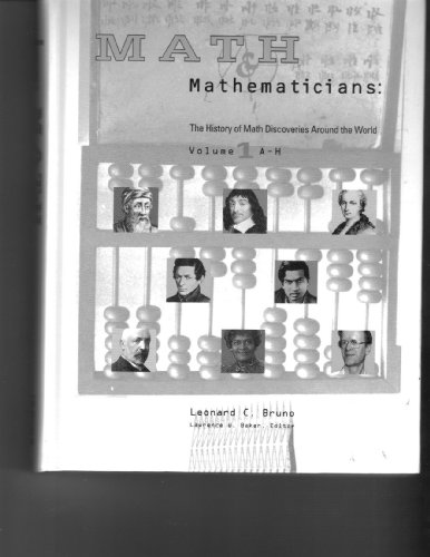 Beispielbild fr Math and Mathematicians: The History of Math Discoveries Around the World zum Verkauf von Green Street Books