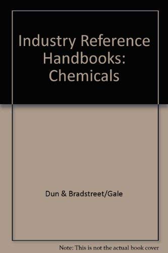 9780787638399: Dun and Bradstreet/Gale Industry Reference Handbooks: Chemicals