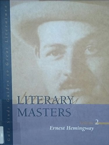 Beispielbild fr Literary Masters : Ernest Hemingway zum Verkauf von Better World Books