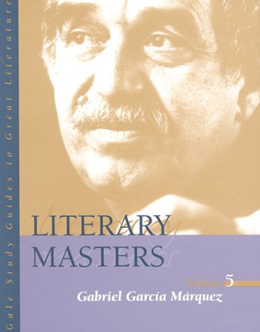 Imagen de archivo de Literary Masters: Gabriel Garcia Marquez (LITERARY MASTERS SERIES) a la venta por The Maryland Book Bank