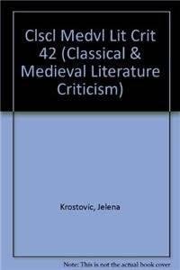 Stock image for Classical and Medieval Literature Criticism for sale by Better World Books