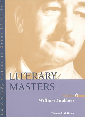 Imagen de archivo de Literary Masters : William Faulkner a la venta por Better World Books