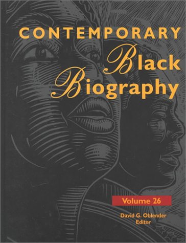 Beispielbild fr Contemporary Black Biography : Profiles from the International Black Community zum Verkauf von Better World Books