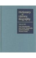 9780787646578: DLB 240: Late Nineteenth-Century and Early Twentieth-Century British Women Poets (Dictionary of Literary Biography, 240)