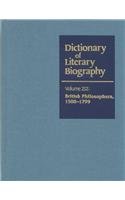 9780787646691: Dlb 252: British Philosophers, 1500-1799 (Dictionary of Literary Biography)