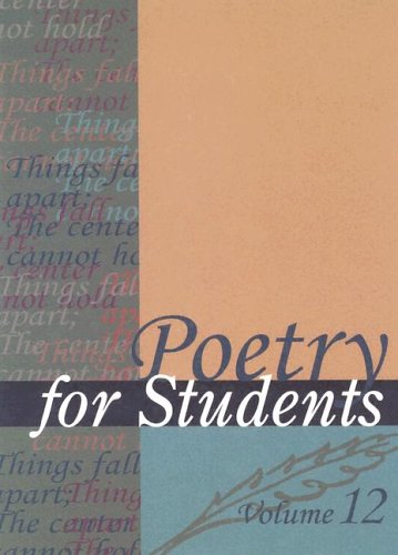 Stock image for Poetry for Students for sale by Better World Books: West