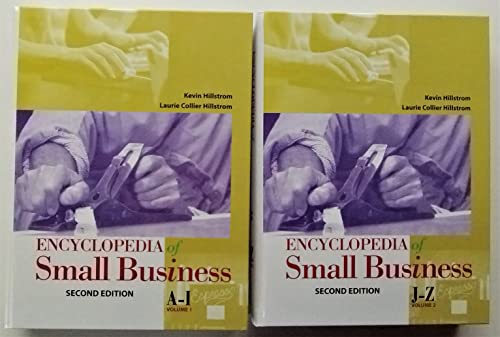Stock image for Encyclopedia Of Small Business- (2 Volume Set) for sale by Basi6 International
