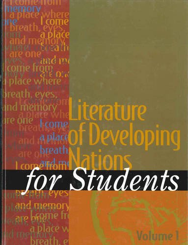 Imagen de archivo de Literature of Developing Nations for Students a la venta por Alplaus Books