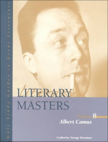 Imagen de archivo de Literary Masters V8 Albert Camus (Gale Study Guides to Great Literature: Literary Masters) a la venta por Open Books