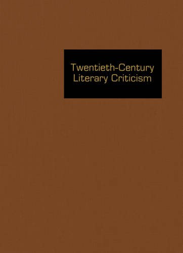 Beispielbild fr Twentieth Century Literary Criticism zum Verkauf von Better World Books