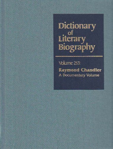 Beispielbild fr Raymond Chandler : A Documentary Volume zum Verkauf von Better World Books