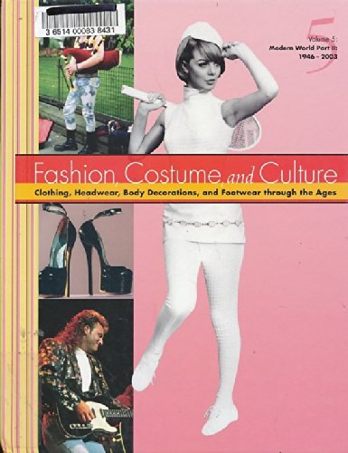 Stock image for Fashion, Costume, and Culture for sale by Better World Books