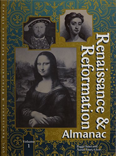 9780787654689: Title: Renaissance n Reformation Almanac Vol 1
