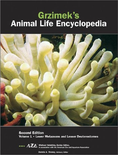 Grzimek's Animal Life Encyclopedia: Lower Metazoans and Lesser Deuterostomes (Grzimek's Animal Life Encyclopedia, 1) - Hutchins, Michael