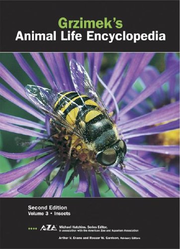 Beispielbild fr Grzimek's Animal Life Encyclopedia : Insects zum Verkauf von Better World Books