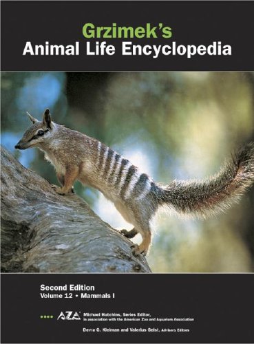 9780787657888: Grzimeks Animal Life Encyclopedia: Mammals: 12