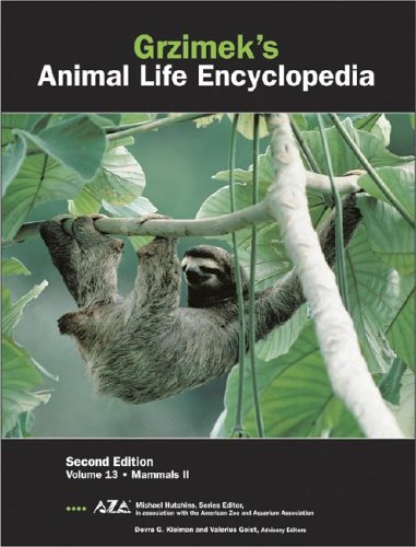 9780787657895: Grzimeks Animal Life Encyclopedia: Mammals