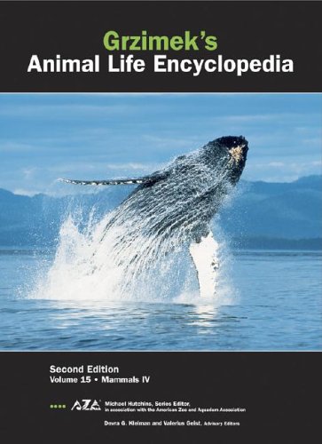 Imagen de archivo de Grzimeks Animal Life Encyclopedia : Mammals IV a la venta por Better World Books