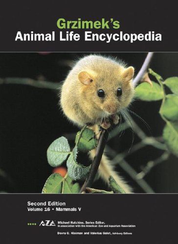 9780787657925: Grzimek's Animal Life Encyclopedia: Mammals: 16