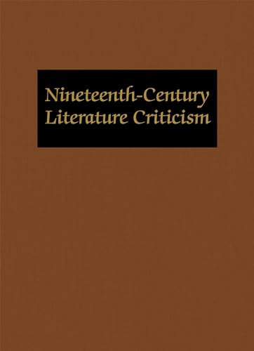 Beispielbild fr Nineteenth Century Literature Criticism zum Verkauf von Better World Books