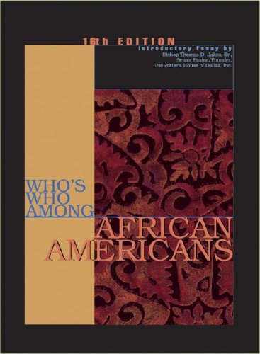 Stock image for Who's Who Among African Americans for sale by Better World Books