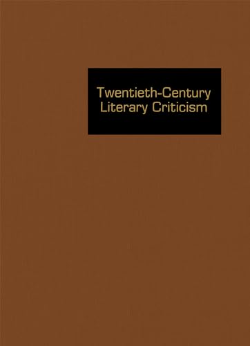 Beispielbild fr Twentieth-Century Literary Criticism: TCLC Volume 126 Topics Volume (Twentieth Century Literary Criticism) zum Verkauf von BooksRun