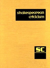 Beispielbild fr Shakespearean Criticism: Excerpts from the Criticism of William Shakespeare's Plays & Poetry, from the First Published Appraisals to Current Ev zum Verkauf von ThriftBooks-Dallas