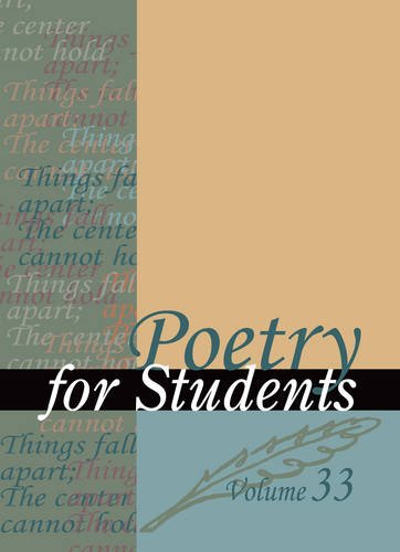 Stock image for Poetry for Students for sale by Better World Books