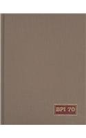 9780787660505: Bookman's Price Index: A Guide to the Values of Rare & Other Out-Of-Print Books: 70