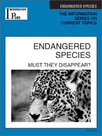 Beispielbild fr Endangered Species: Must They Disappear? zum Verkauf von The Yard Sale Store