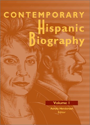Stock image for Contemporary Hispanic Biography for sale by Better World Books: West