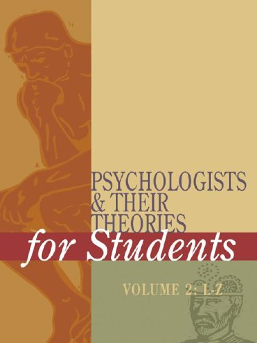 Imagen de archivo de Psychologists and Their Theories for Students a la venta por Better World Books