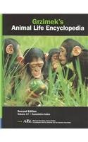 Beispielbild fr Grzimek's Animal Life Encyclopedia : Cumulative Index zum Verkauf von Better World Books