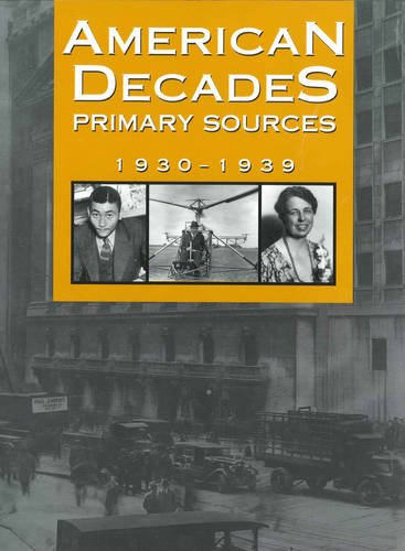 Beispielbild fr American Decades : Primary Sources zum Verkauf von Better World Books