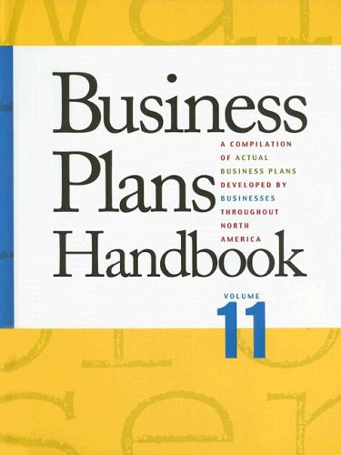 Imagen de archivo de Business Plans Handbook a la venta por ThriftBooks-Atlanta