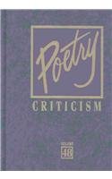 Stock image for Poetry Criticism for sale by Better World Books: West