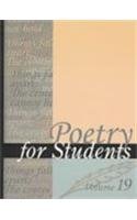 Stock image for Poetry for Students for sale by Better World Books