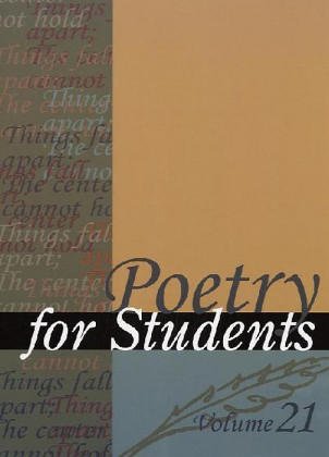 Stock image for Poetry for Students for sale by Better World Books