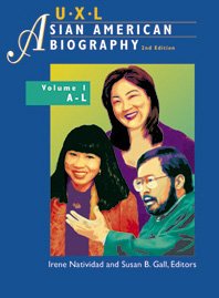 Beispielbild fr U-X-L Asian American Reference Library: Biography, 2 Volume set zum Verkauf von HPB-Ruby